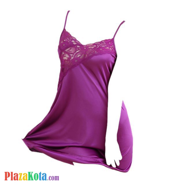 L0023 - Lingerie Nightgown Ungu - Photo 1 L0023 - Lingerie Nightgown Ungu - Photo 1