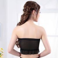 BH018 - Bra Strapless Bandeau Hitam Cup Busa - Thumbnail 2