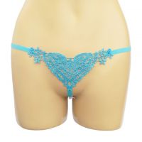 GS034 - Celana Dalam G-String Mutiara Biru Love