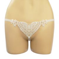 GS035 - Celana Dalam G-String Mutiara Putih, Love