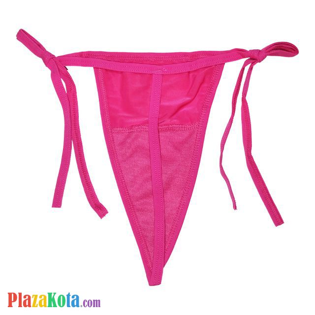 GS041 - Celana Dalam G-String Wanita Magenta Ikat Samping - Photo 2