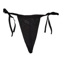 GS045 - Celana Dalam G-String Wanita Hitam Ikat Samping - Thumbnail 2