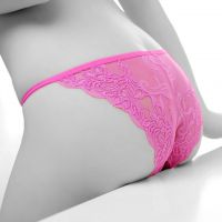 P079 - Celana Dalam Panties Thong Magenta Kupu-Kupu Ikat Samping Kanan - Thumbnail 2