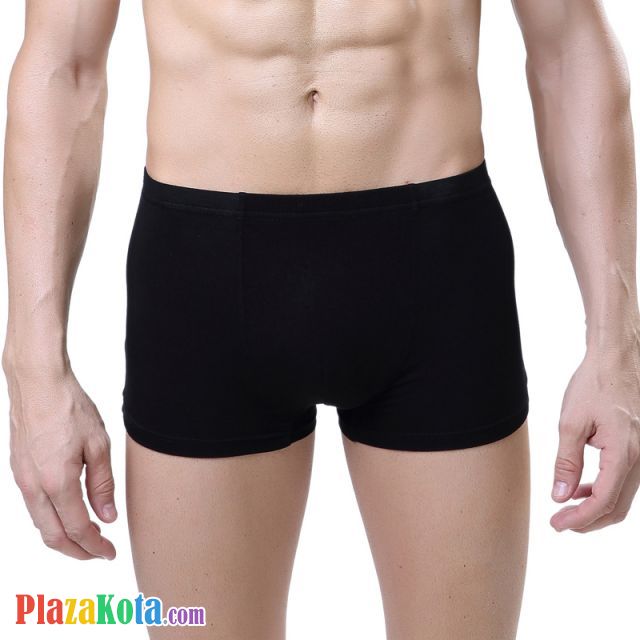 CB004 - Celana Dalam Pria Boxer Hitam - Photo 1