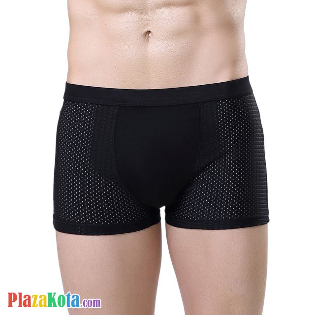 CB008 - Celana Dalam Boxer Pria Hitam - Photo 1