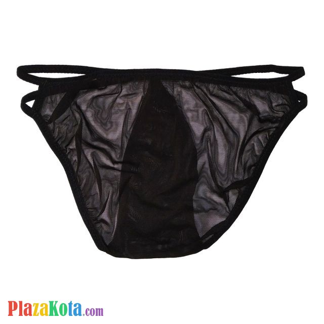 Gp007 Jual Celana Dalam G String Pria Hitam Transparan 