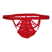 GP009 - Celana Dalam G-String Pria Merah Transparan - Thumbnail 2