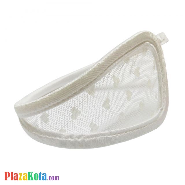 CS068 - Celana Dalam C-String Wanita Putih Transparan - Photo 1