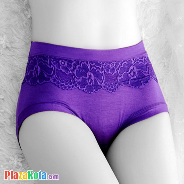 P186 - Celana Dalam Panties Brief Ungu - Photo 1