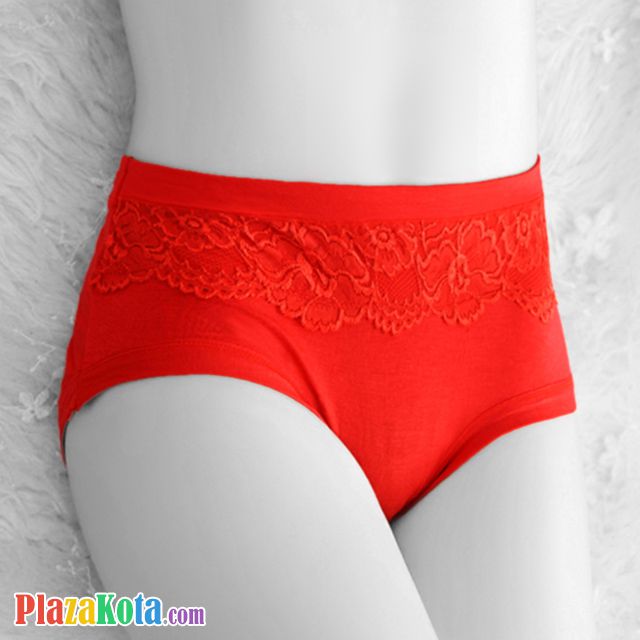 P187 - Celana Dalam Panties Brief Merah - Photo 1