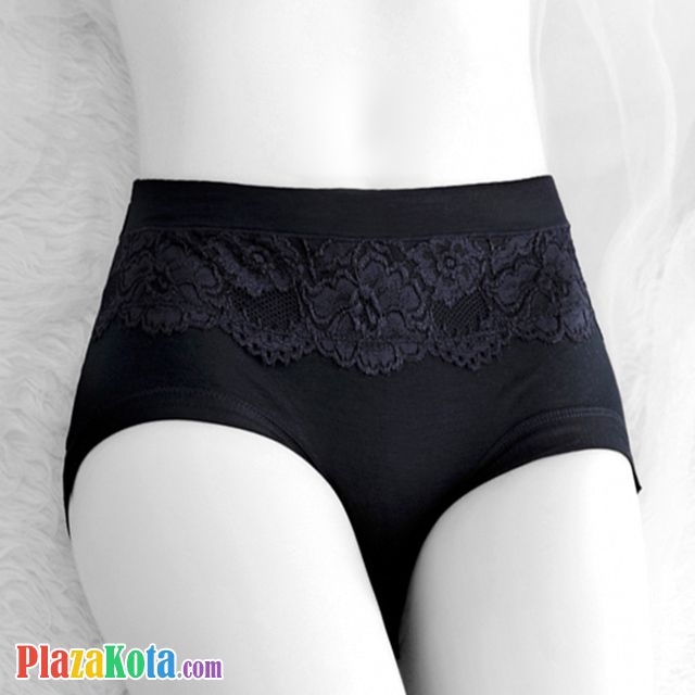 P189 - Celana Dalam Panties Brief Hitam - Photo 1