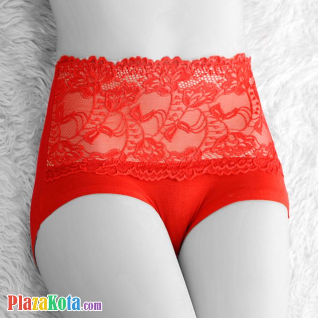 P193 - Celana Dalam Panties Brief Merah - Photo 1