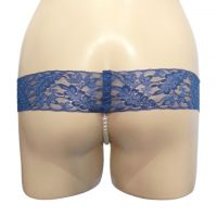 GS066 - Celana Dalam Wanita G-String Mutiara Seksi Biru Transparan - Thumbnail 2 GS066 - Celana Dalam Wanita G-String Mutiara Seksi Biru Transparan - Thumbnail 2
