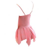 L0140 - Baju Tidur Lingerie Babydoll Mini Dress Peach Transparan - Thumbnail 2