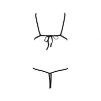 B046 - Bikini String Hitam Transparan - 2