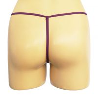 GS086 - Celana Dalam Wanita G-String Seksi Ungu Kupu-Kupu - Thumbnail 2