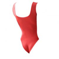 L0721 - Baju Tidur Lingerie Teddy Bodysuit Dress Merah - Thumbnail 2