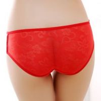 P232 - Celana Dalam Panties Hipster Merah Tali 3 Kupu-Kupu - Thumbnail 2