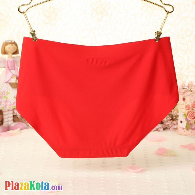 P255 - Celana Dalam Panties Hipster Seamless Merah - Photo 2