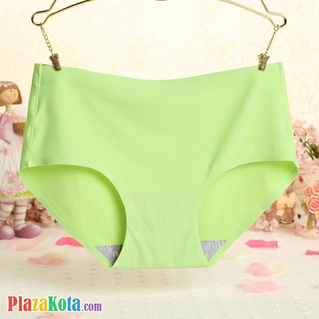 P256 - Celana Dalam Panties Hipster Seamless Hijau - Photo 1