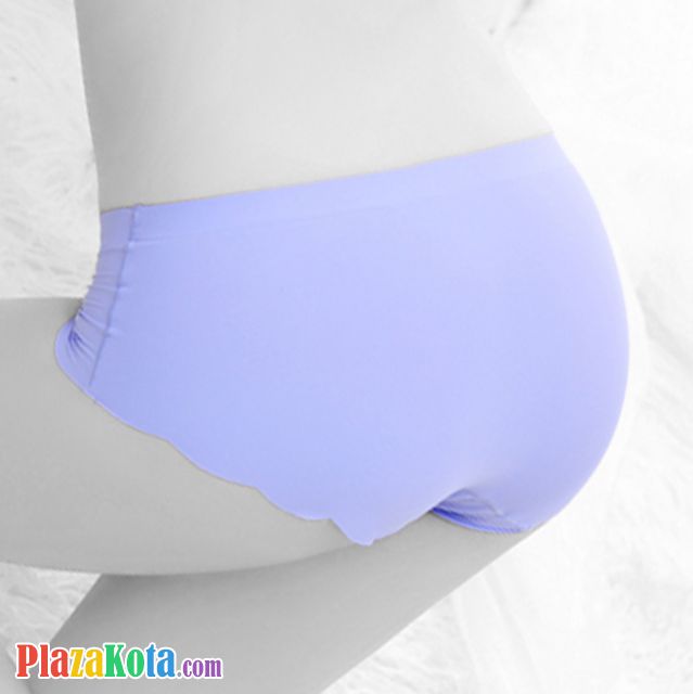 P260 - Celana Dalam Panties Hipster Seamless Ungu Gelombang - Photo 2