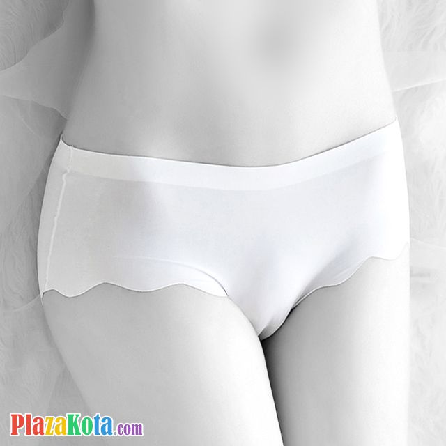 P261 - Celana Dalam Panties Hipster Seamless Putih Gelombang - Photo 1