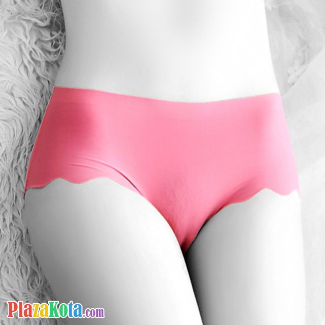 P263 - Celana Dalam Panties Hipster Seamless Peach Gelombang - Photo 1