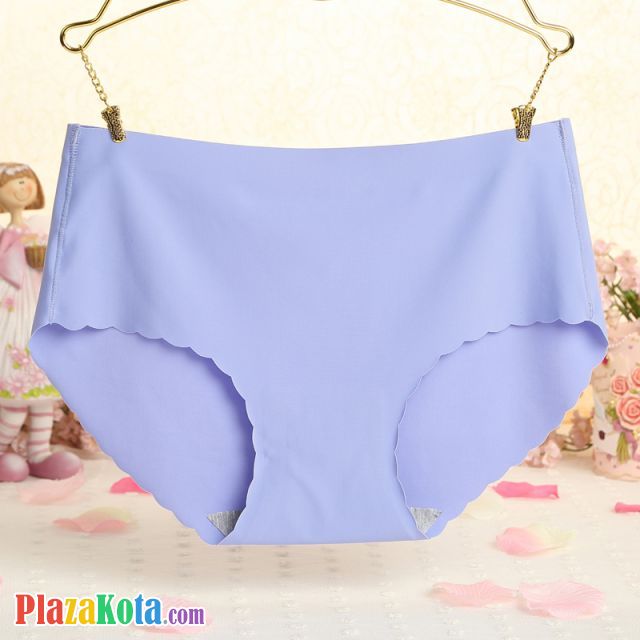 P268 - Celana Dalam Panties Hipster Seamless Ungu Gelombang Mini - Photo 1