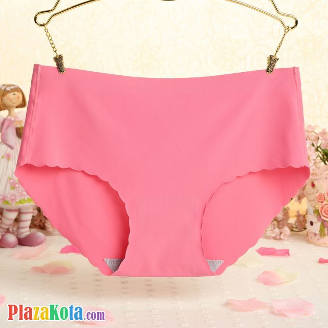 P272 - Celana Dalam Panties Hipster Seamless Peach Gelombang Mini - Photo 1