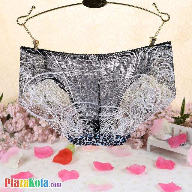 P294 - Celana Dalam Panties Hipster Macan Tutul Biru - Photo 2