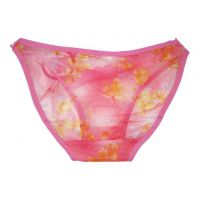 P313 - Celana Dalam Panties Thong Magenta Transparan Tali 3 - 2