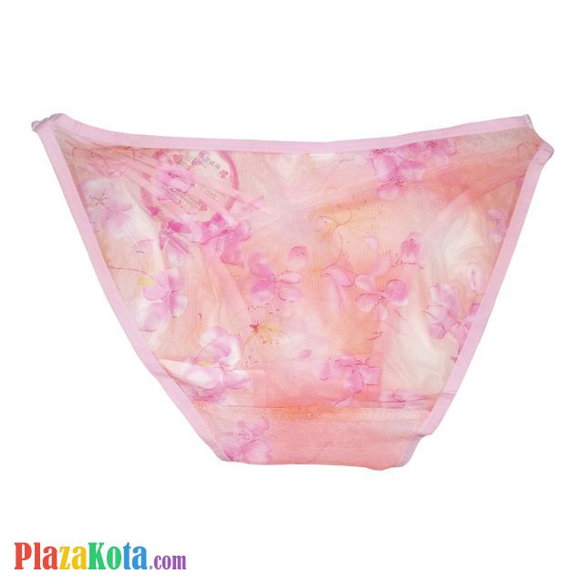 P315 - Celana Dalam Panties Thong Pink Transparan Tali 3 - Photo 2