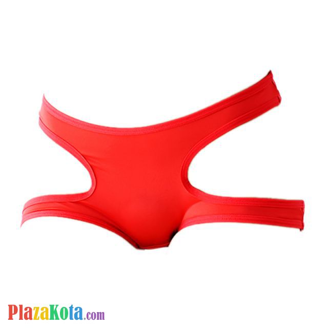 P324 - Celana Dalam Panties Boyshort Merah - Photo 1