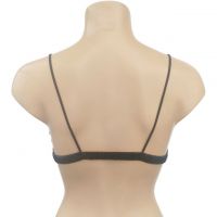 BH069 - Bra Demi Hitam Cup Busa Renda - Thumbnail 2