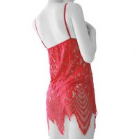 L0951 - Baju Tidur Dinas Malam Wanita Lingerie Mini Dress Gaun Pendek Seksi Merah Transparan - Thumbnail 2 L0951 - Baju Tidur Dinas Malam Wanita Lingerie Mini Dress Gaun Pendek Seksi Merah Transparan - Thumbnail 2