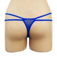 GS238 - Celana Dalam G-String Mutiara Biru Kupu-Kupu Tali Dobel - Thumbnail 2