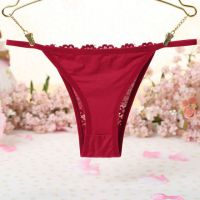 P431 - Celana Dalam Panties Thong Merah Depan Transparan - Thumbnail 2