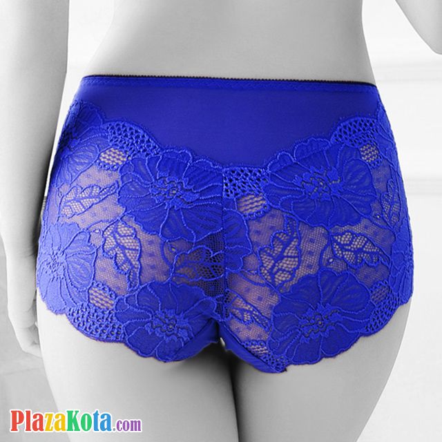 P448 - Celana Dalam Panties Brief Biru Transparan - Photo 2