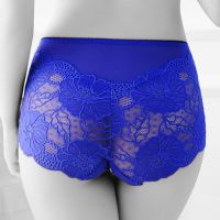 P448 - Celana Dalam Panties Brief Biru Transparan - Thumbnail 2