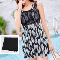 R014 - Baju Renang Swimsuit One Piece Hitam Cup Busa