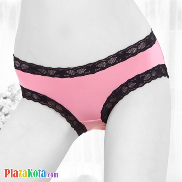 P471 - Celana Dalam Panties Hipster Peach Pita Belakang Terbuka - Photo 2