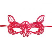 A021 - Mask Topeng Karnaval Penutup Mata Cat Kucing Merah - Thumbnail 1