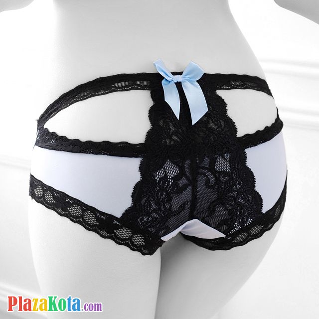 P491 - Celana Dalam Panties Hipster Biru Pita - Photo 1