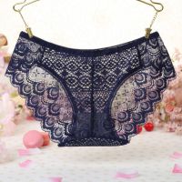 P526 - Celana Dalam Panties Hipster Biru Transparan - Thumbnail 2