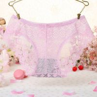 P530 - Celana Dalam Panties Hipster Pink Transparan - 2