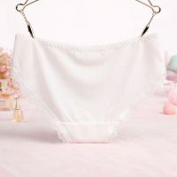 P536 - Celana Dalam Panties Hipster Putih Renda - Thumbnail 2