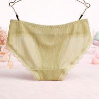 P538 - Celana Dalam Panties Hipster Hijau Renda - Thumbnail 2