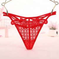 GS330 - Celana Dalam G-String Wanita T-Back Tali 2 Merah - 2