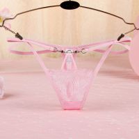 GS341 - Celana Dalam G-String Wanita Tali 2 Pink