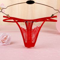 GS342 - Celana Dalam G-String Wanita Tali 2 Merah